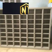 Tủ kệ giày 56 ngăn bằng sơn tĩnh điện không cánh 56 ngăn